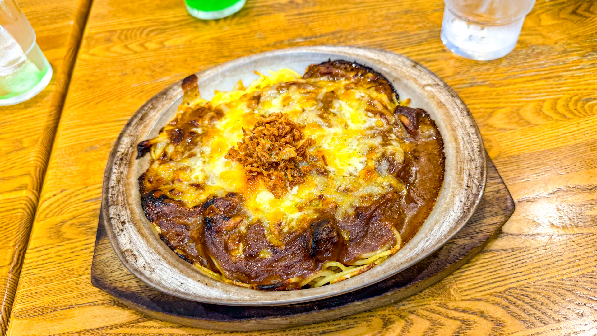 インデアン焼きカレースパゲティ