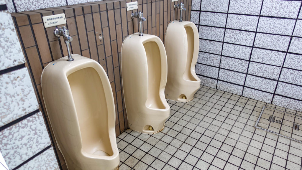 黄金岬キャンプ場 男性トイレ