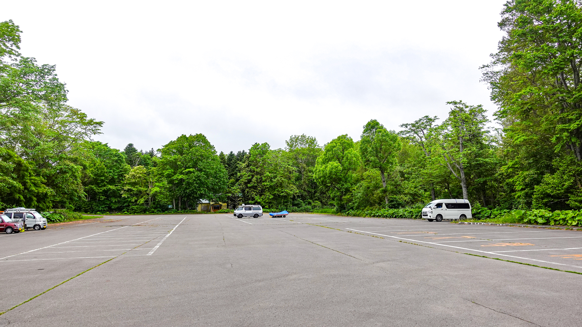 和琴半島公共駐車場 車中泊