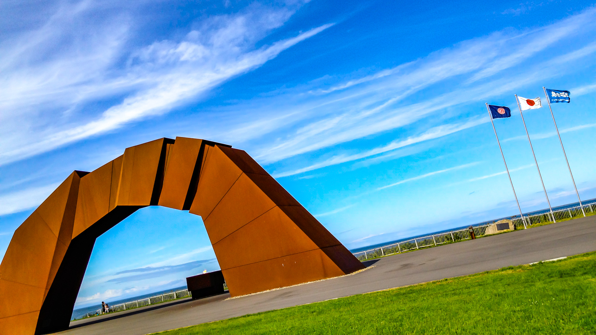 ノサップ岬 油絵 P8（455×333mm） 納沙布 岬 填め 