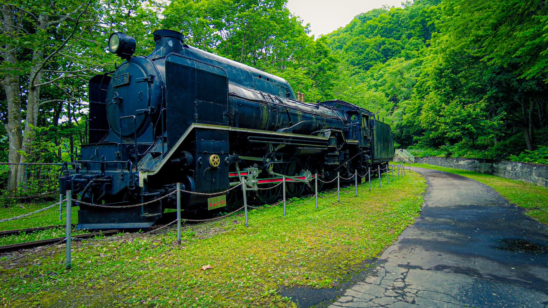 蒸気機関車 D516